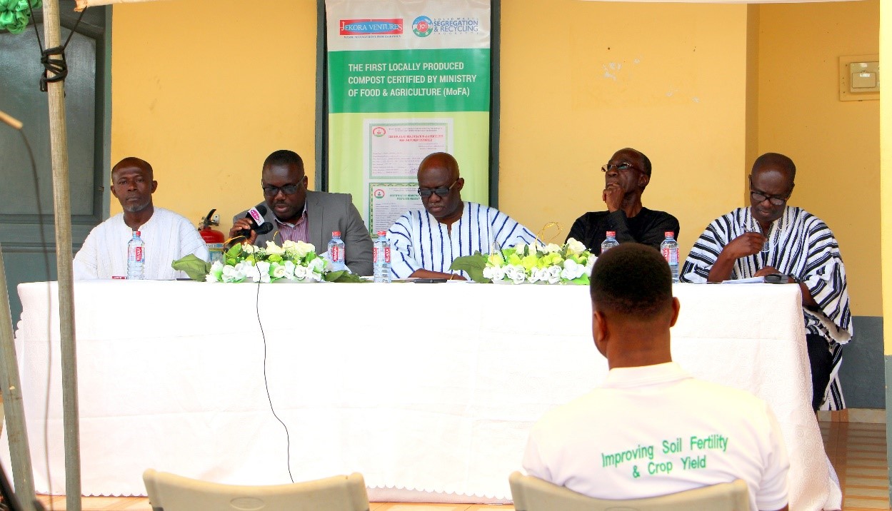 Dignitaries at the high table during board inauguration