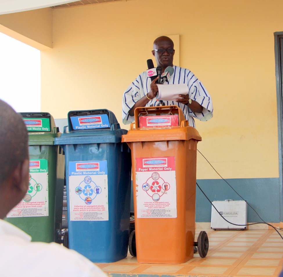 Minister Joseph Kofi Adda delivering inaugural address