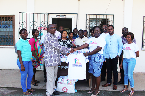 Jekora Ventures donates customized T-shirts for NCCE Citizenship Week celebration